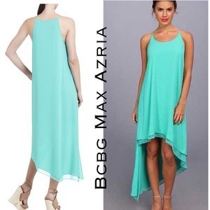 BCBG MAXAZRIA Lienna Double-Layer Tank Dress👗